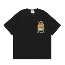 Casablanca T SHIRTS High-quality pure cotton streetwear