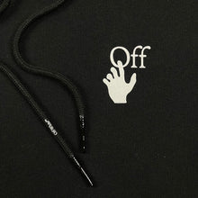 OW Graffiti Gradient Arrow Pullover Hooded Sweatshirt