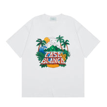 Casablanca T SHIRTS High-quality pure cotton streetwear