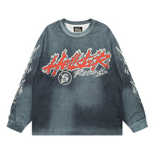 HS Long Sleeve Shirts Hip-hop loose oversize