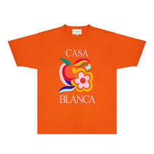 Casablanca T Shirts Street High-quality pure cotton