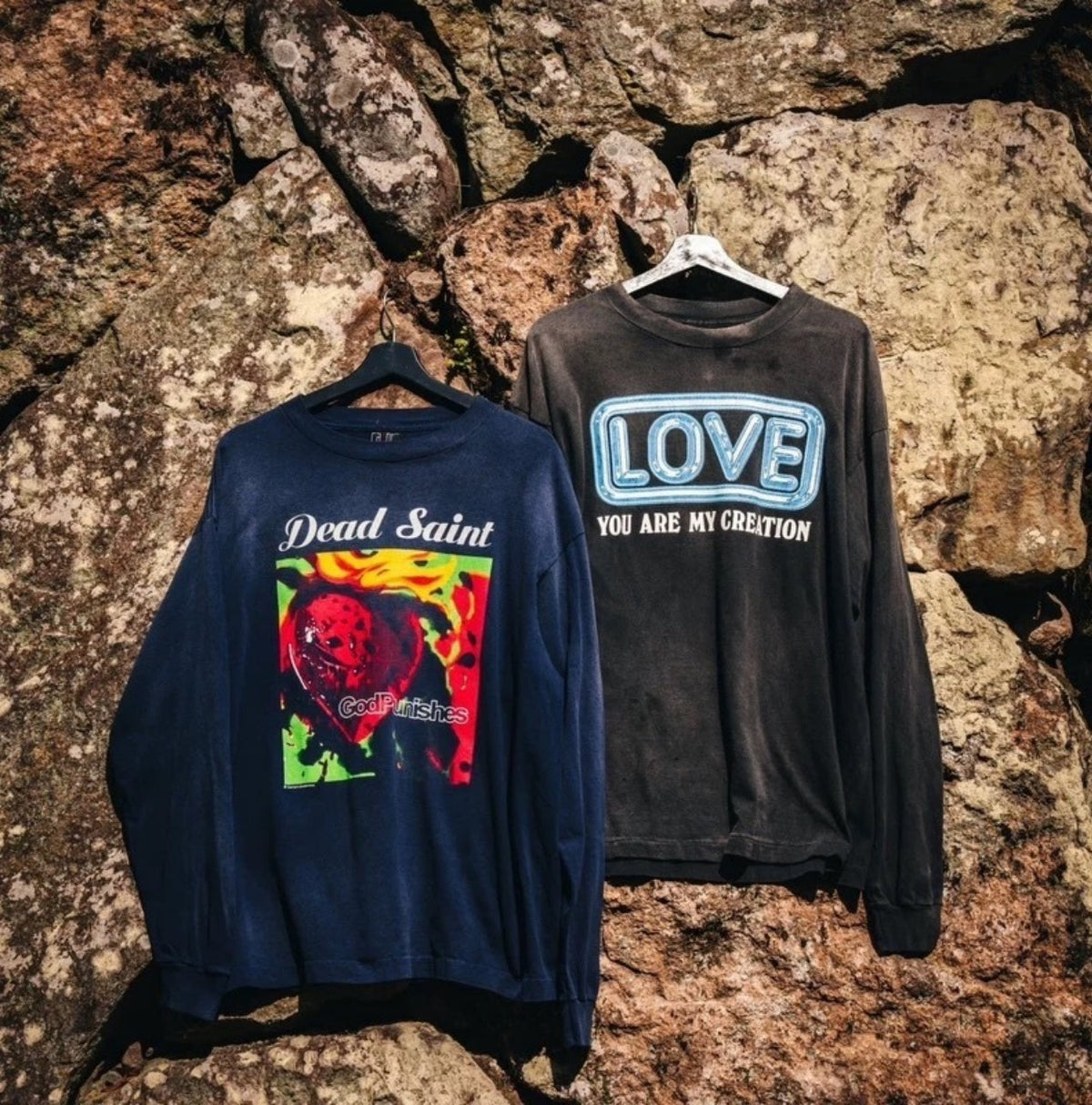 Saint Michael long sleeve shirts Premium-quality pure cotton streetwear for autumn