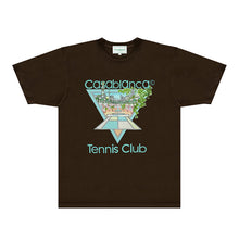 Casablanca T Shirts Street High-quality pure cotton
