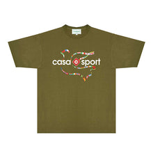 Casablanca T Shirts Street High-quality pure cotton