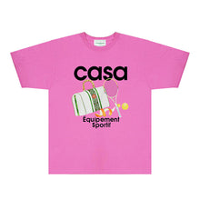 Casablanca T Shirts Street High-quality pure cotton