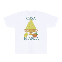 Casablanca T Shirts Street High-quality pure cotton