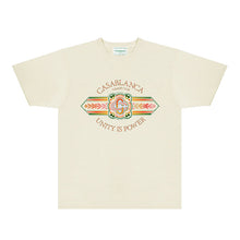 Casablanca T Shirts Street High-quality pure cotton