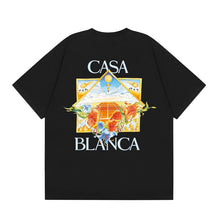 Casablanca T SHIRTS High-quality pure cotton streetwear