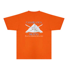 Casablanca T Shirts Street High-quality pure cotton