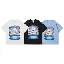 Casablanca T SHIRTS High-quality pure cotton streetwear