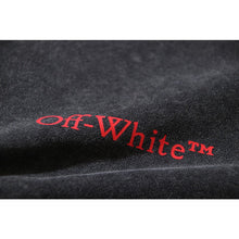 OW Red Bacchus Pattern Pullover Hooded Sweater