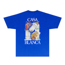 Casablanca T Shirts Street High-quality pure cotton