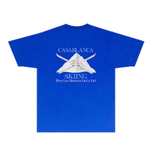 Casablanca T Shirts Street High-quality pure cotton