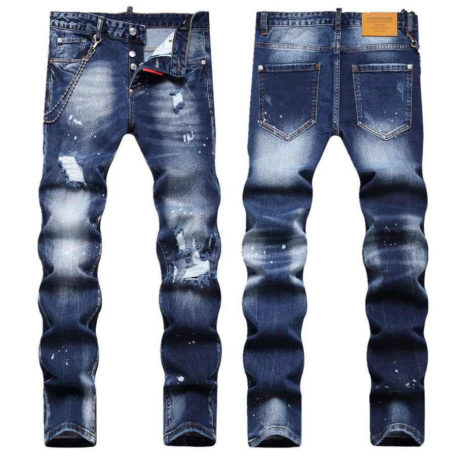 DSQ2 Jeans Ripped Stretch Jeans
