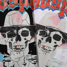 Godspeed T Shirts Great Western Skull Denim Cactus Print Cotton Casual Short Sleeve Men and Women