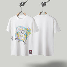 Travis Scott T Shirts x Mitchell n Ness Southern University Jaguars Hand-Drawn Short Sleeve