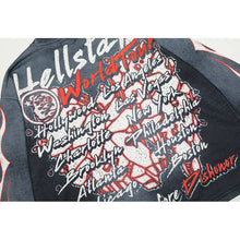 HS Long Sleeve Shirts Hip-hop loose oversize