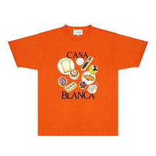 Casablanca T Shirts Street High-quality pure cotton