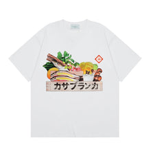 Casablanca T SHIRTS High-quality pure cotton streetwear