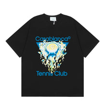 Casablanca T SHIRTS High-quality pure cotton streetwear