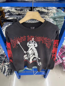 Saint Michael long sleeve shirts Premium-quality pure cotton streetwear for autumn