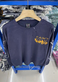 Saint Michael long sleeve shirts Premium-quality pure cotton streetwear for autumn