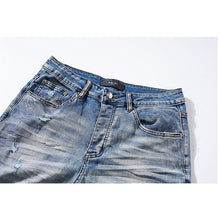 Amiri Jeans Ripped Patch Slim-Fit Stretch Slim-Fit Jeans