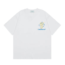 Casablanca T SHIRTS High-quality pure cotton streetwear