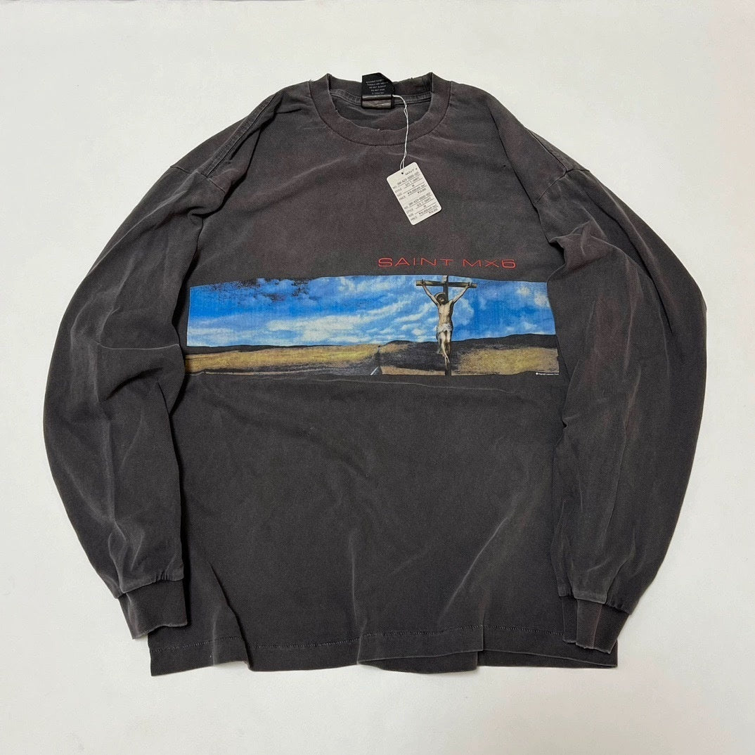 Saint Michael long sleeve shirts Premium-quality pure cotton streetwear for autumn