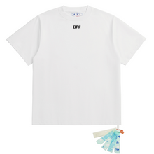 OFF WHITE T SHITRS High-quality 100% pure cotton streetwear
