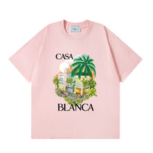 Casablanca T SHIRTS High-quality pure cotton streetwear