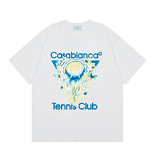 Casablanca T SHIRTS High-quality pure cotton streetwear