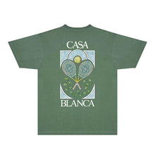 Casablanca T Shirts Street High-quality pure cotton