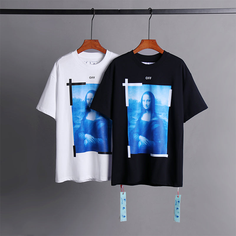 Off White T Shirts Mona Lisa
