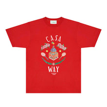 Casablanca T Shirts Street High-quality pure cotton