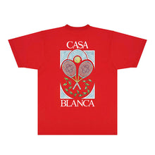 Casablanca T Shirts Street High-quality pure cotton