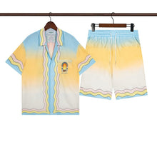 Casablanca Beach Shirt & Shorts Set Casual Summer Vacation/Travel Wear (Sold Separately)