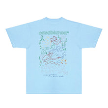 Casablanca T Shirts Street High-quality pure cotton