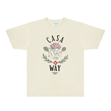 Casablanca T Shirts Street High-quality pure cotton