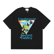 Casablanca T SHIRTS High-quality pure cotton streetwear