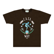 Casablanca T Shirts Street High-quality pure cotton