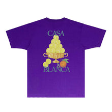Casablanca T Shirts Street High-quality pure cotton