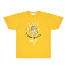 Casablanca T Shirts Street High-quality pure cotton