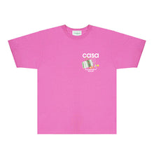 Casablanca T Shirts Street High-quality pure cotton
