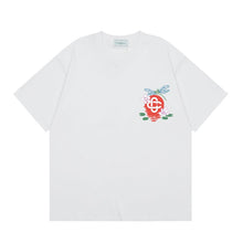 Casablanca T SHIRTS High-quality pure cotton streetwear