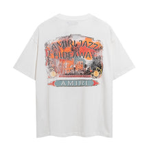 Amiri T Shirts Washed Series Foam-effect font