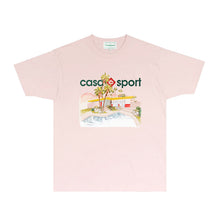 Casablanca T Shirts Street High-quality pure cotton