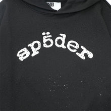 Sp5der Hoodie Cobweb Puff Print Pure Cotton
