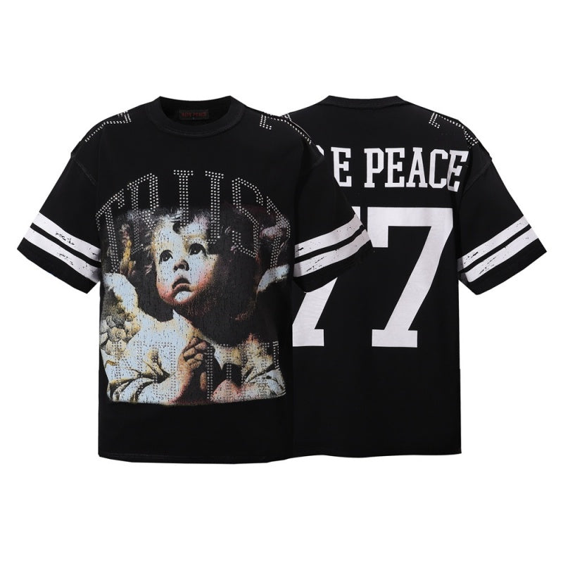 RARE PEACE T shirts High-quality, stylish pure cotton clothing
