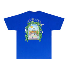 Casablanca T Shirts Street High-quality pure cotton
